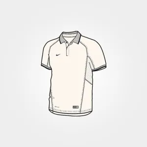 043 | Nike Uniform, Cricket Hitmark White Uniform