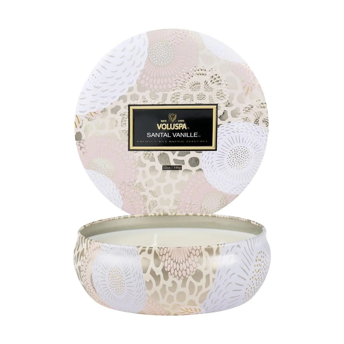3 Wick Candle (Santal Vanille)