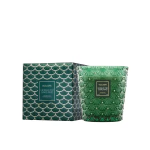 3 Wick Hearth Candle (Noble Fir Garland)