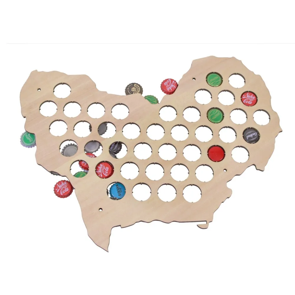 Africa  Cap Map Wooden Craft  Cap Display Art Wood Craft Novelty Gifts For  Lover Cap Collector