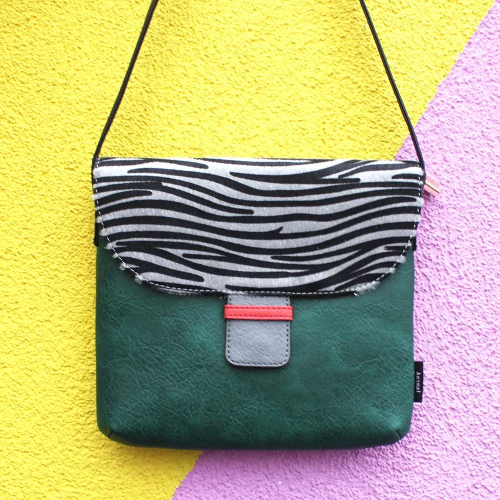 Animal Zebra Print Mini Bag