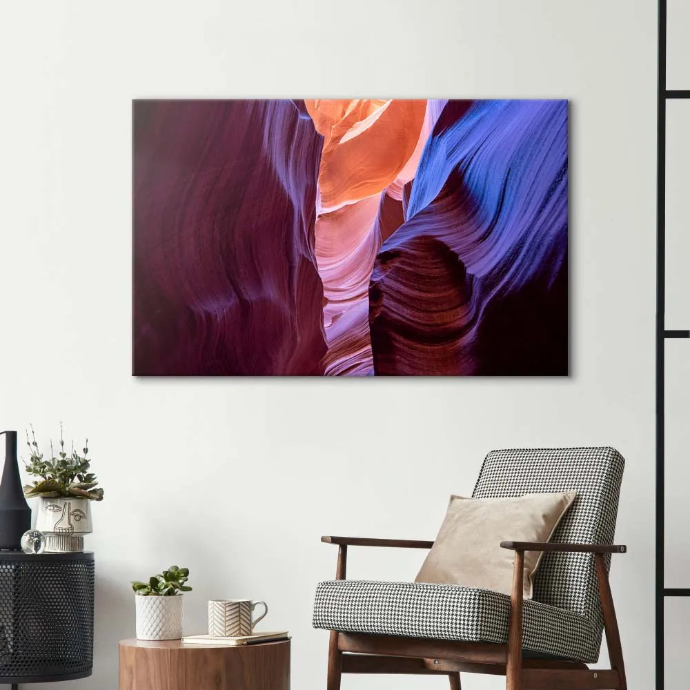 Antelope Canyon, Arizona 4 Glass Wall Art