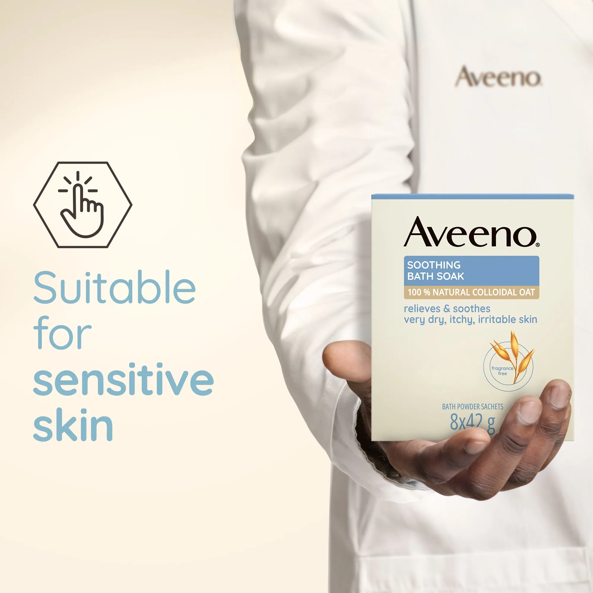 Aveeno Soothing Bath Soak Oath Bath Sachets 42G 8S