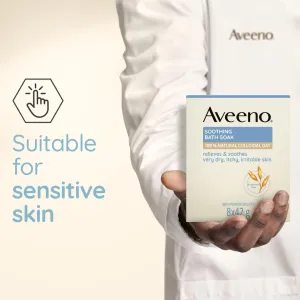 Aveeno Soothing Bath Soak Powder Sachets 8x42g  (T)