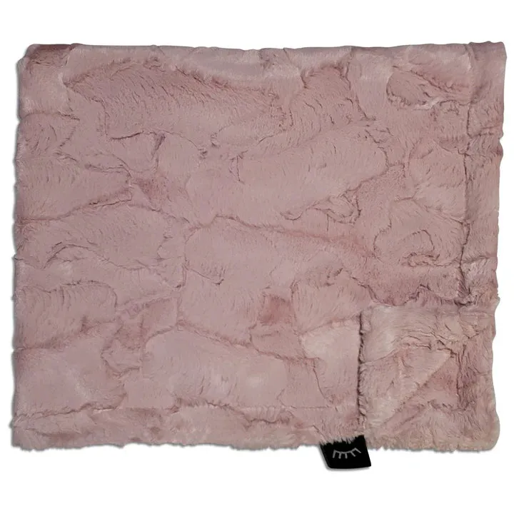 Baby Girl Blanket | Minky Plush | Cozy Mauve | Winx Blinx