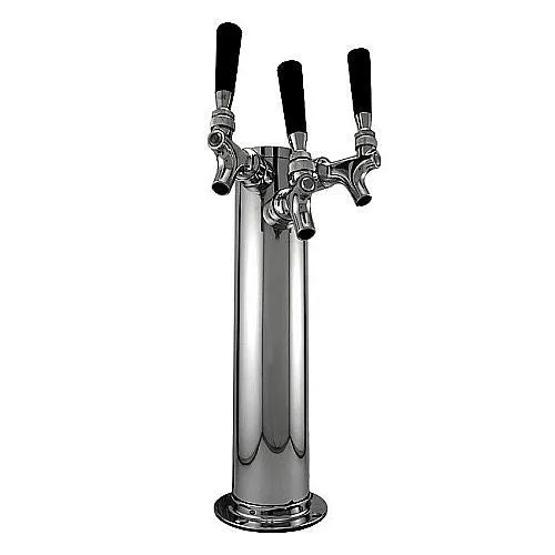 Beer Tower 3" Triple Faucet