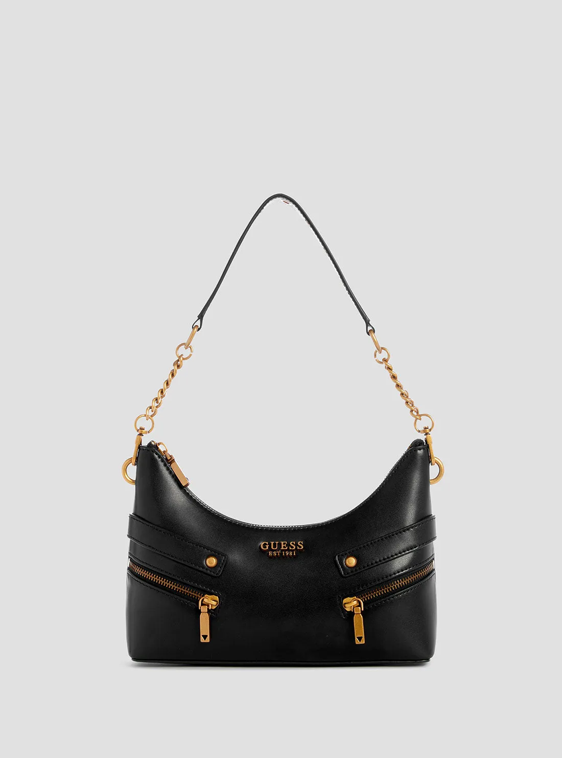 Black Trissa Shoulder Bag