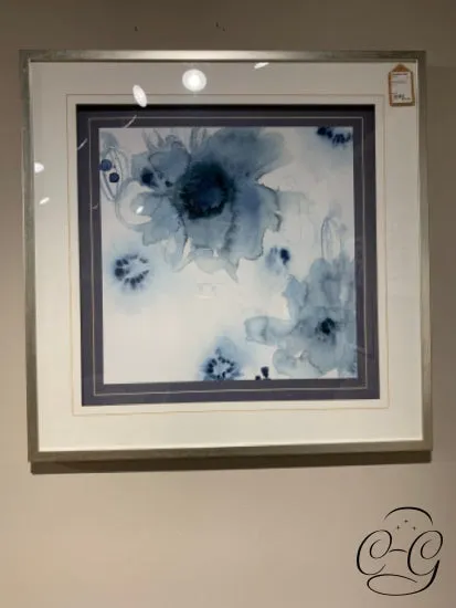 Blue Floral Art