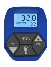 Bon-Aire 12V Tire Inflator With this12 Volt tire inflator with digital gauge and work light you can preset the PS and will auto shut off once it reaches the desired PSi-431251