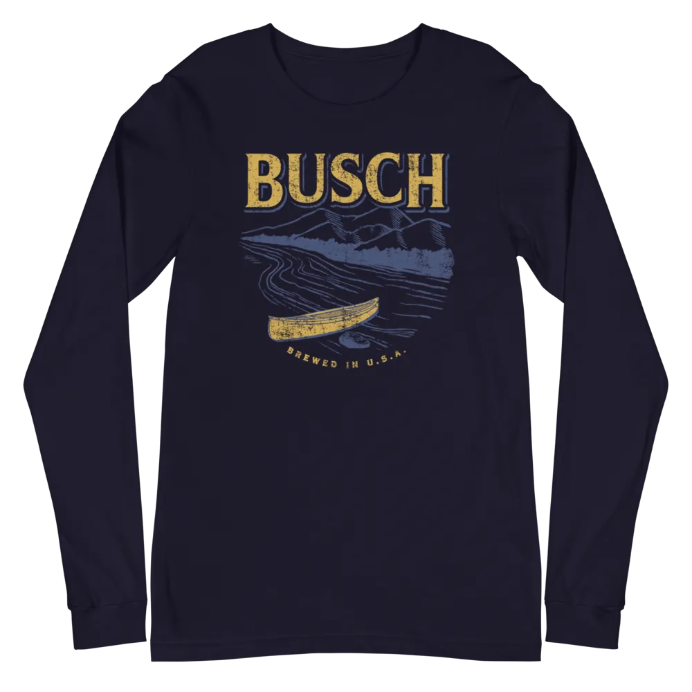 Busch Light Mountain Streams Long Sleeve Tee