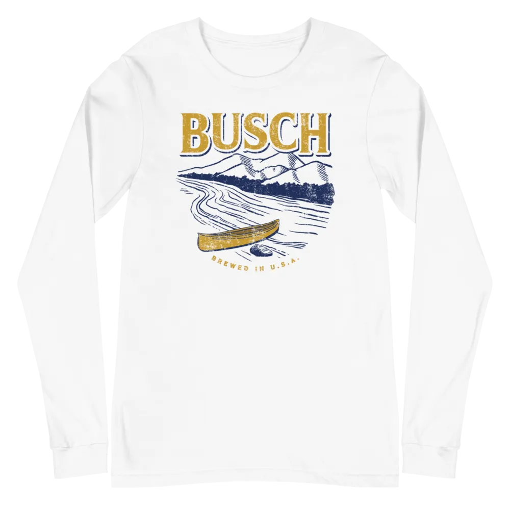 Busch Light Mountain Streams Long Sleeve Tee