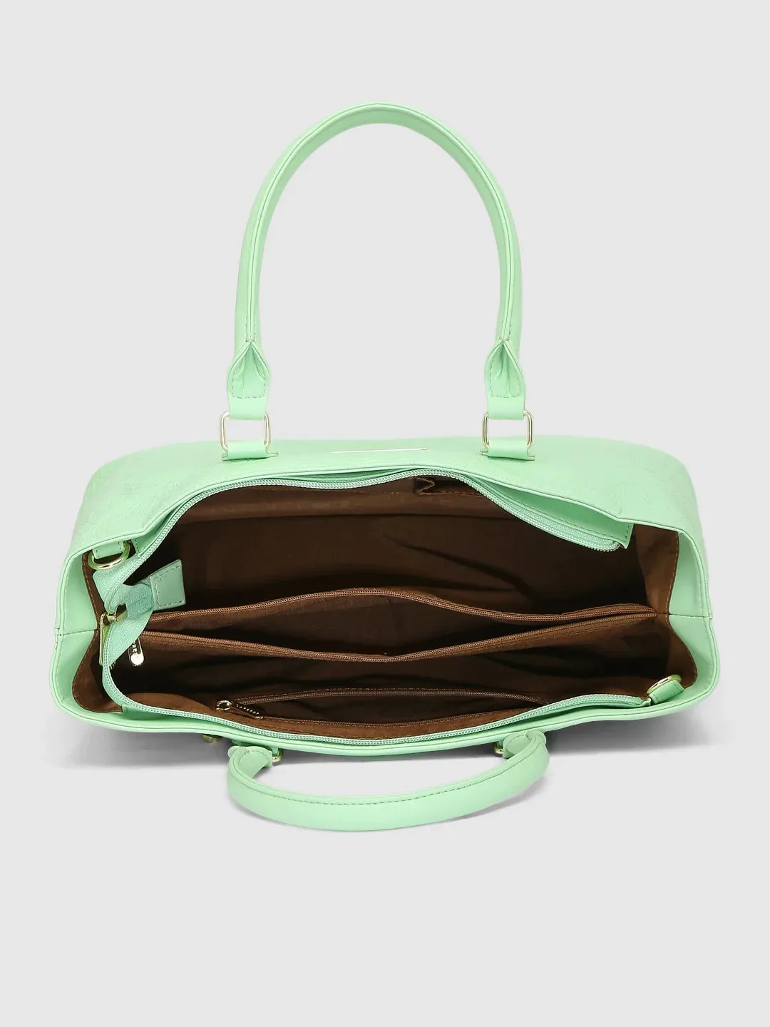 Caprese Avalon Floral Tote Medium Green Ash
