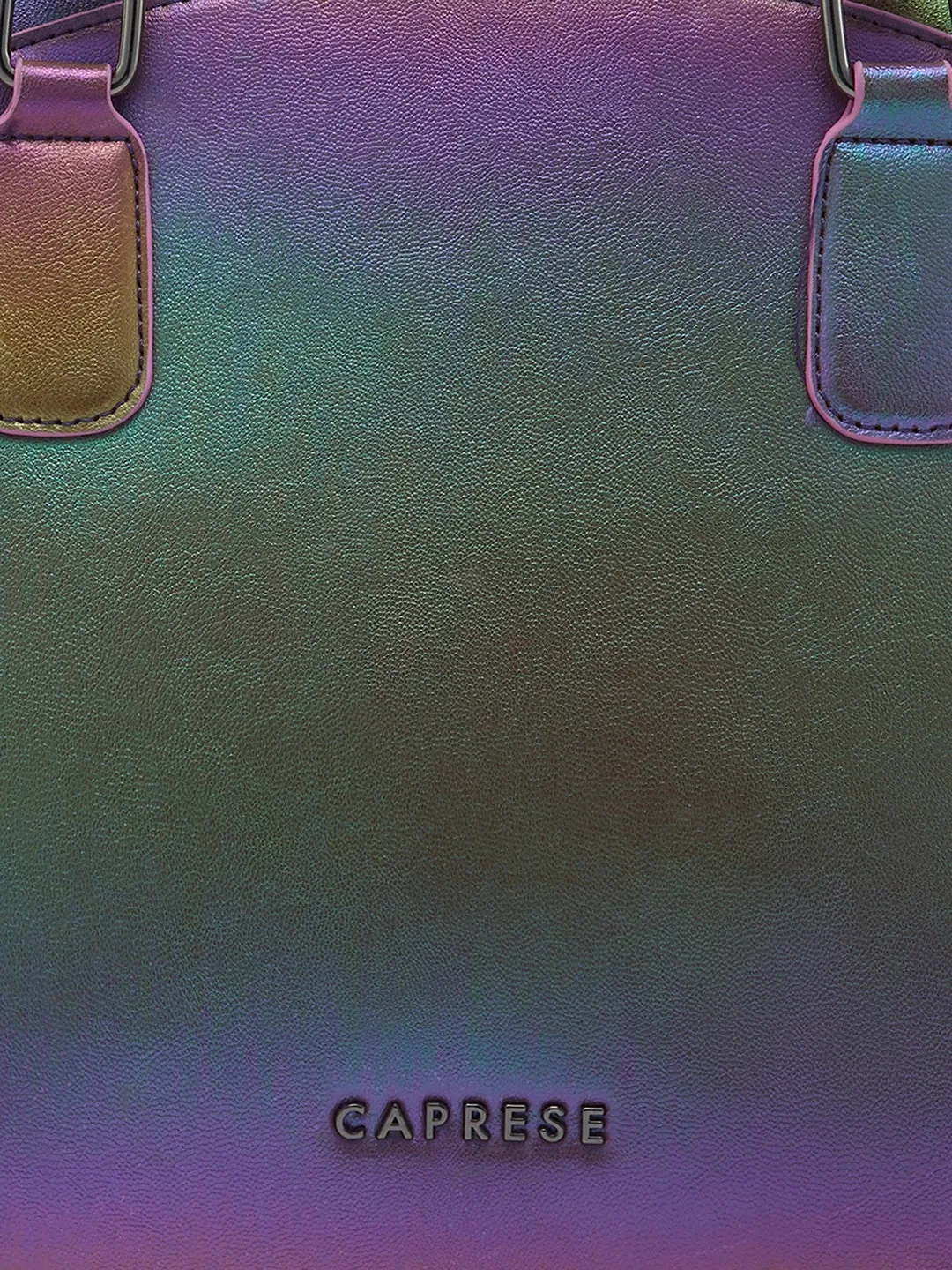 Caprese Iris Iridescent Tote Medium Purple