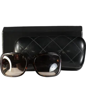 Chanel 5171 Tortoise / Black CC Bow Sunglasses In Case