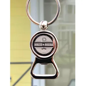 Chrome Keychain - Bottle Opener