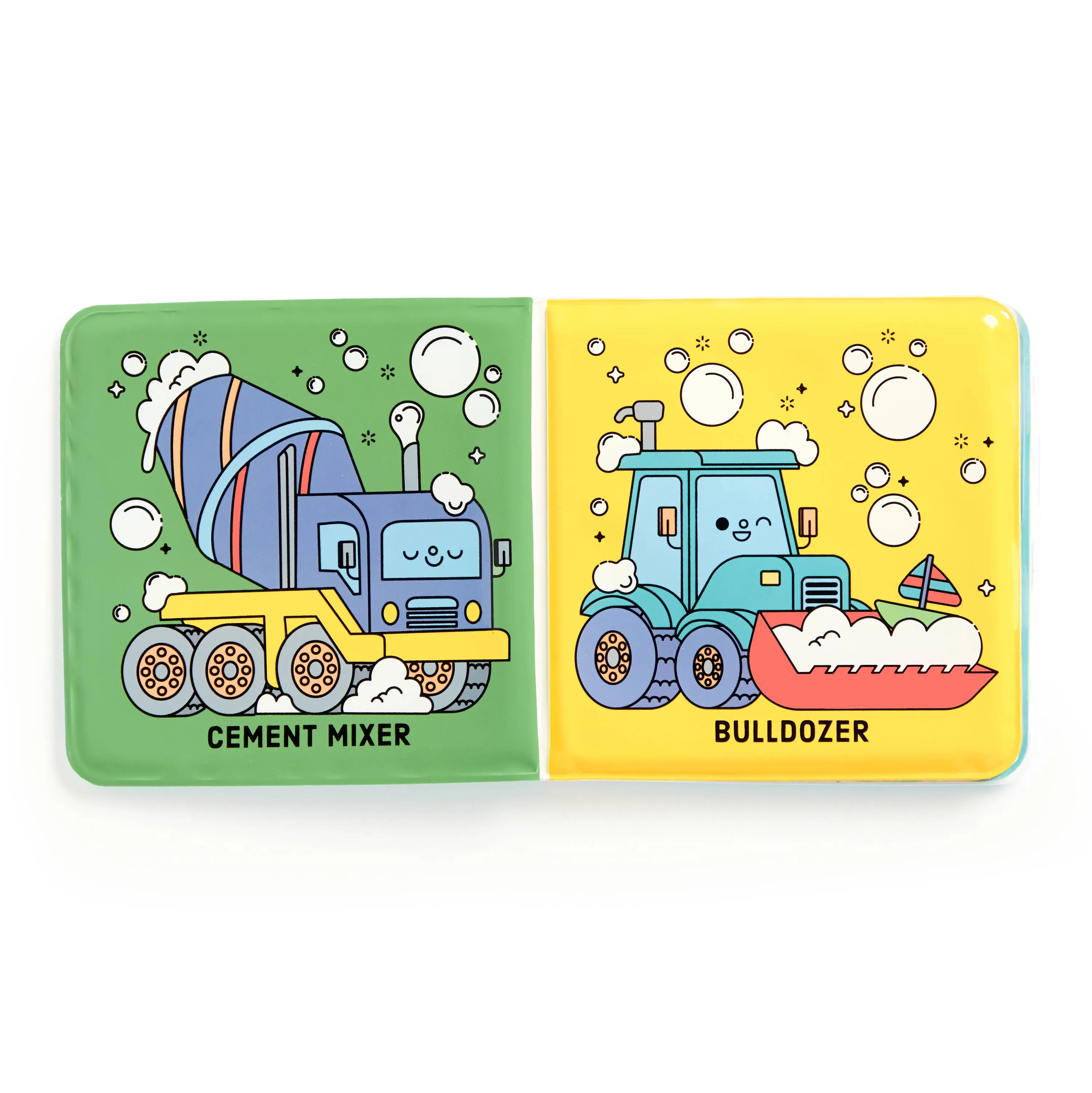 Color Magic Bath Book - I Dig Bubbles!