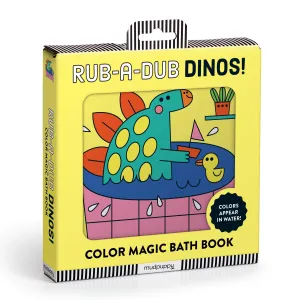 Color Magic Bath Book - Rub-a-Dub Dinos!