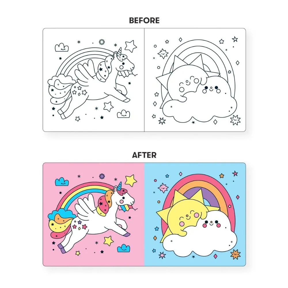 Colour Magic Bath Book Unicorn Dreams
