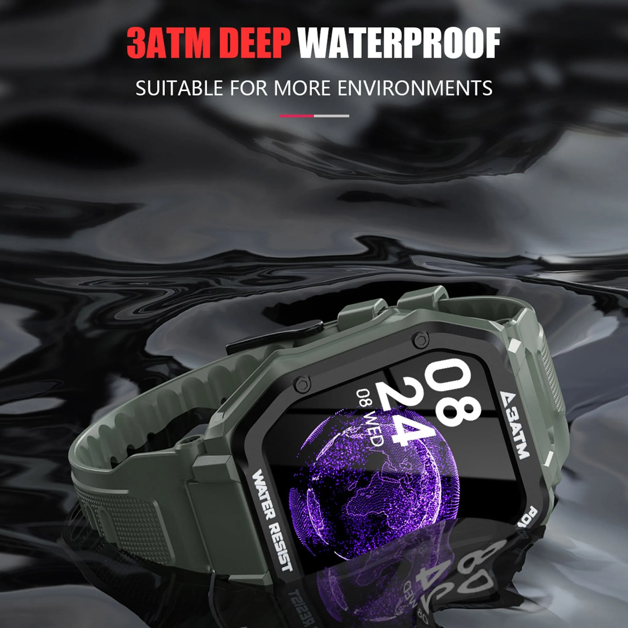 Commander Superior Smartwatch Personal Trainer 3ATM Water Proof