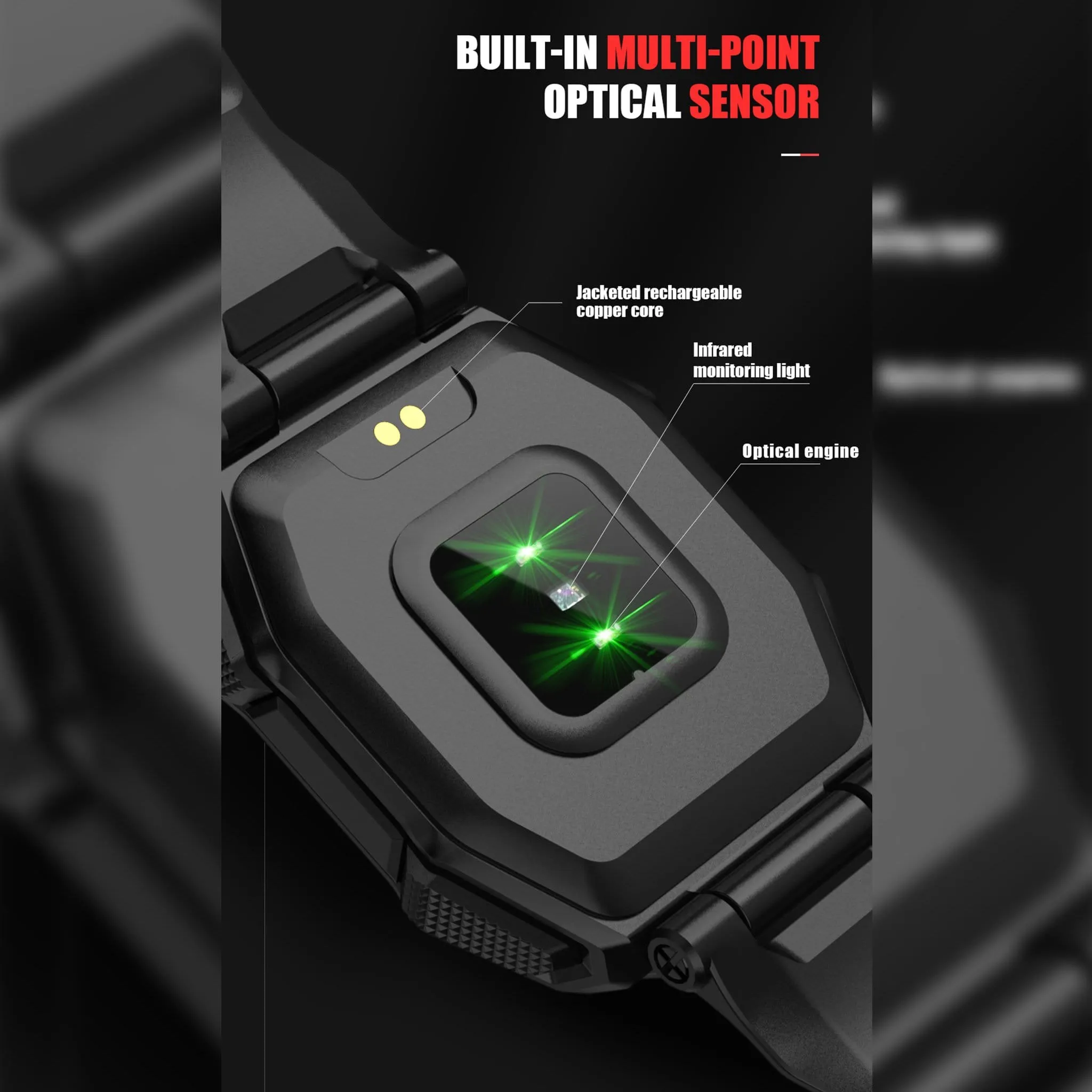 Commander Superior Smartwatch Personal Trainer 3ATM Water Proof