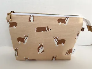 Corgi Dogs Cosmetics Bag Zipper Pouch Corgi Dogs Cosmetics Bag Zipper Pouch
