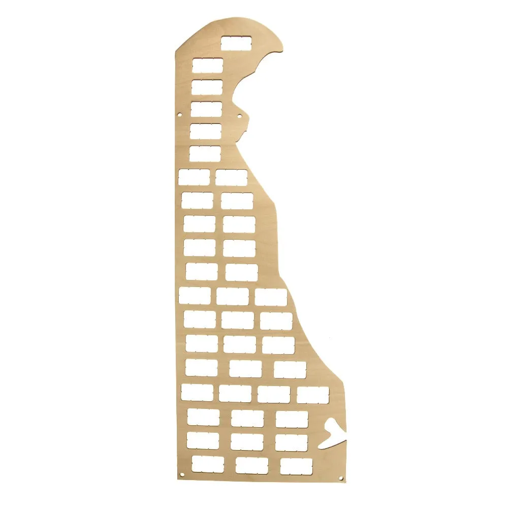 Delaware  Cork Wall Display Map Delaware Wood Cutout Shaped Cork  Map  Wood Map  For New Home