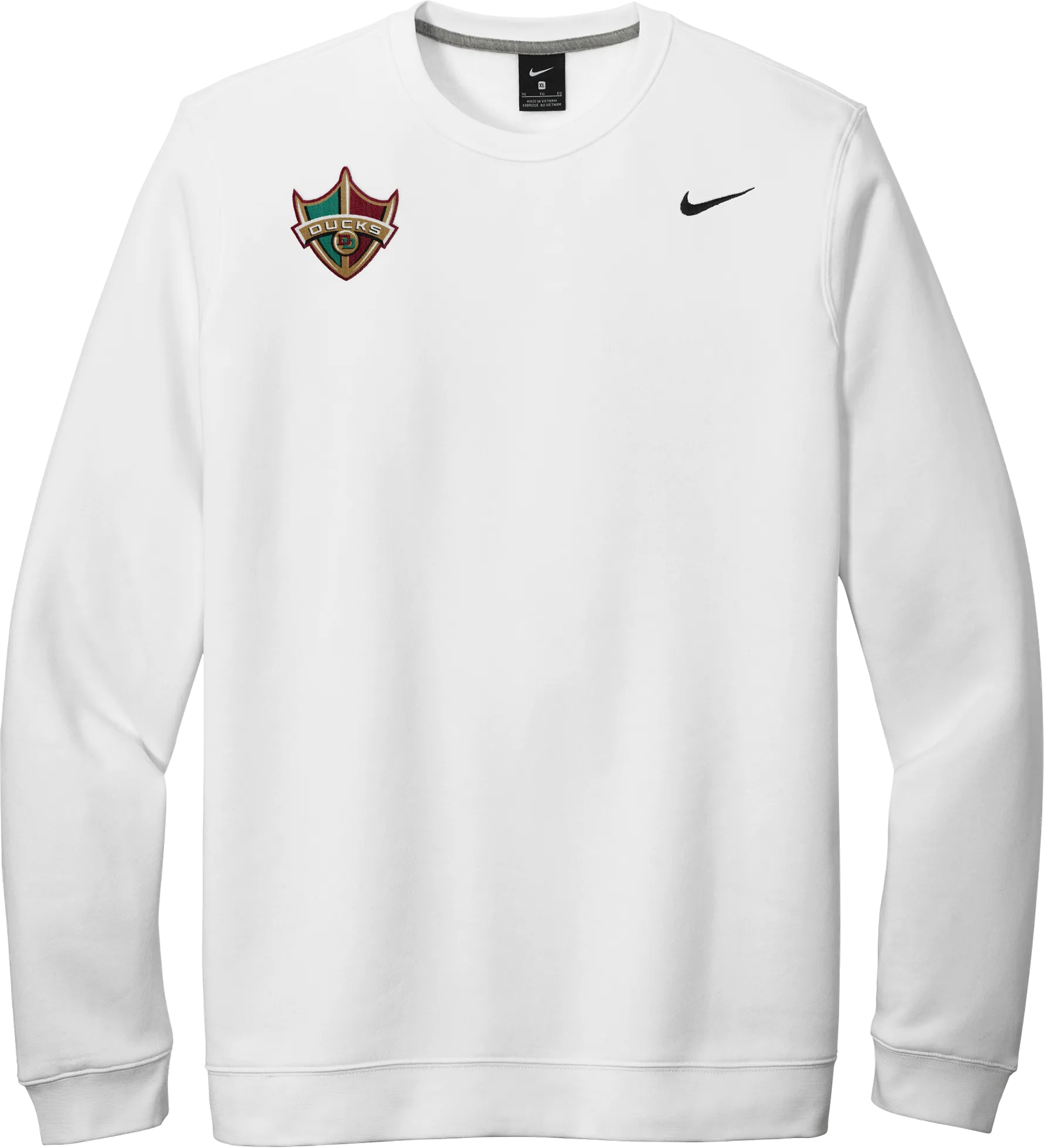 Delaware Ducks Nike Club Fleece Crew