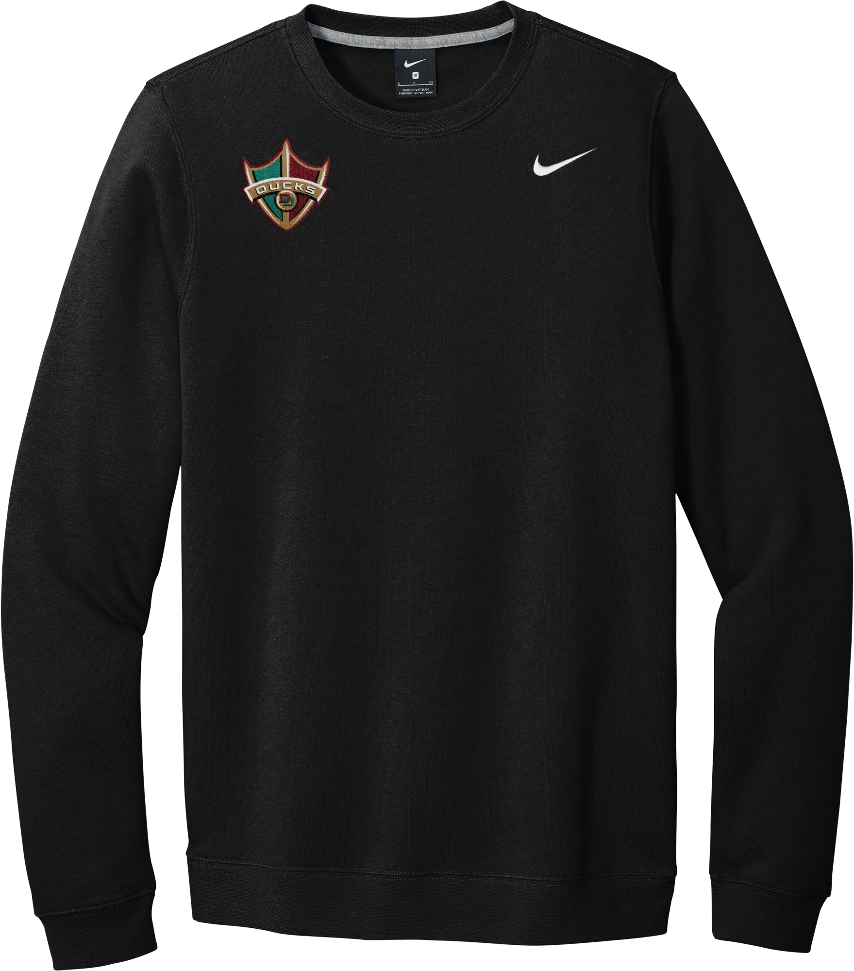 Delaware Ducks Nike Club Fleece Crew