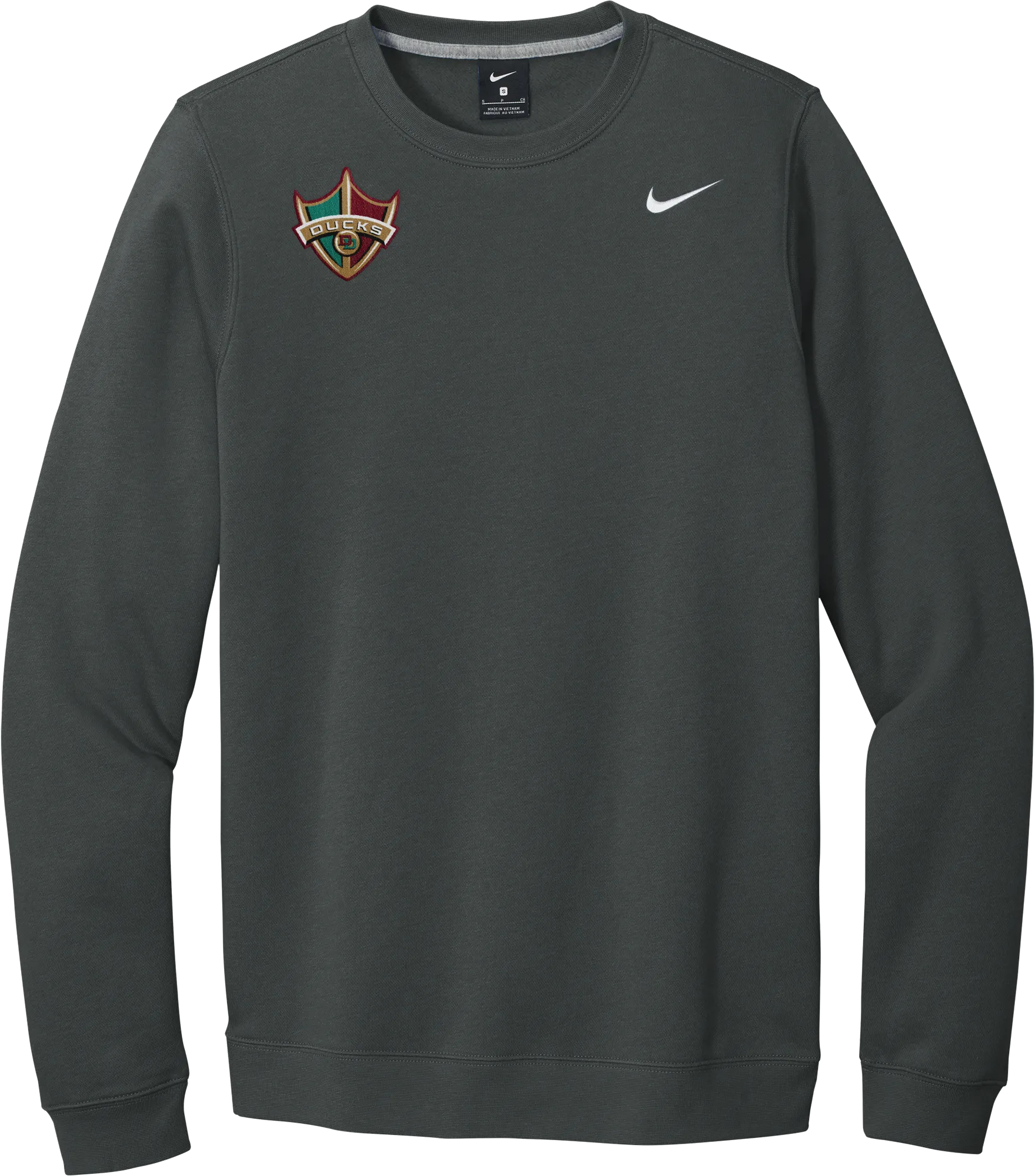 Delaware Ducks Nike Club Fleece Crew