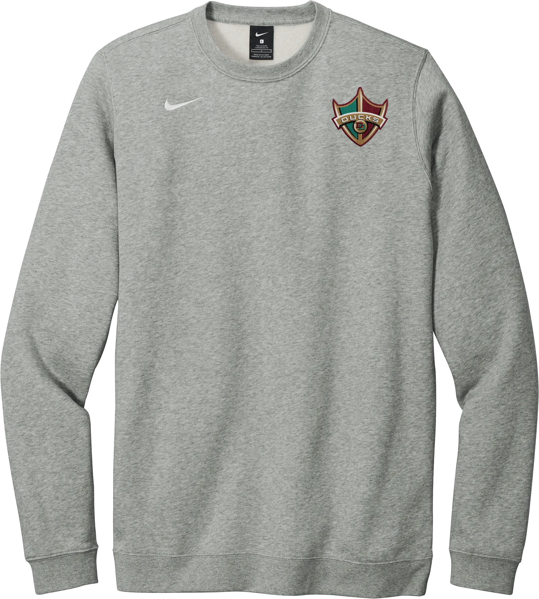 Delaware Ducks Nike Club Fleece Crew
