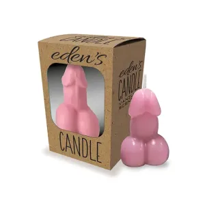 Eden's Penis Candle Rose