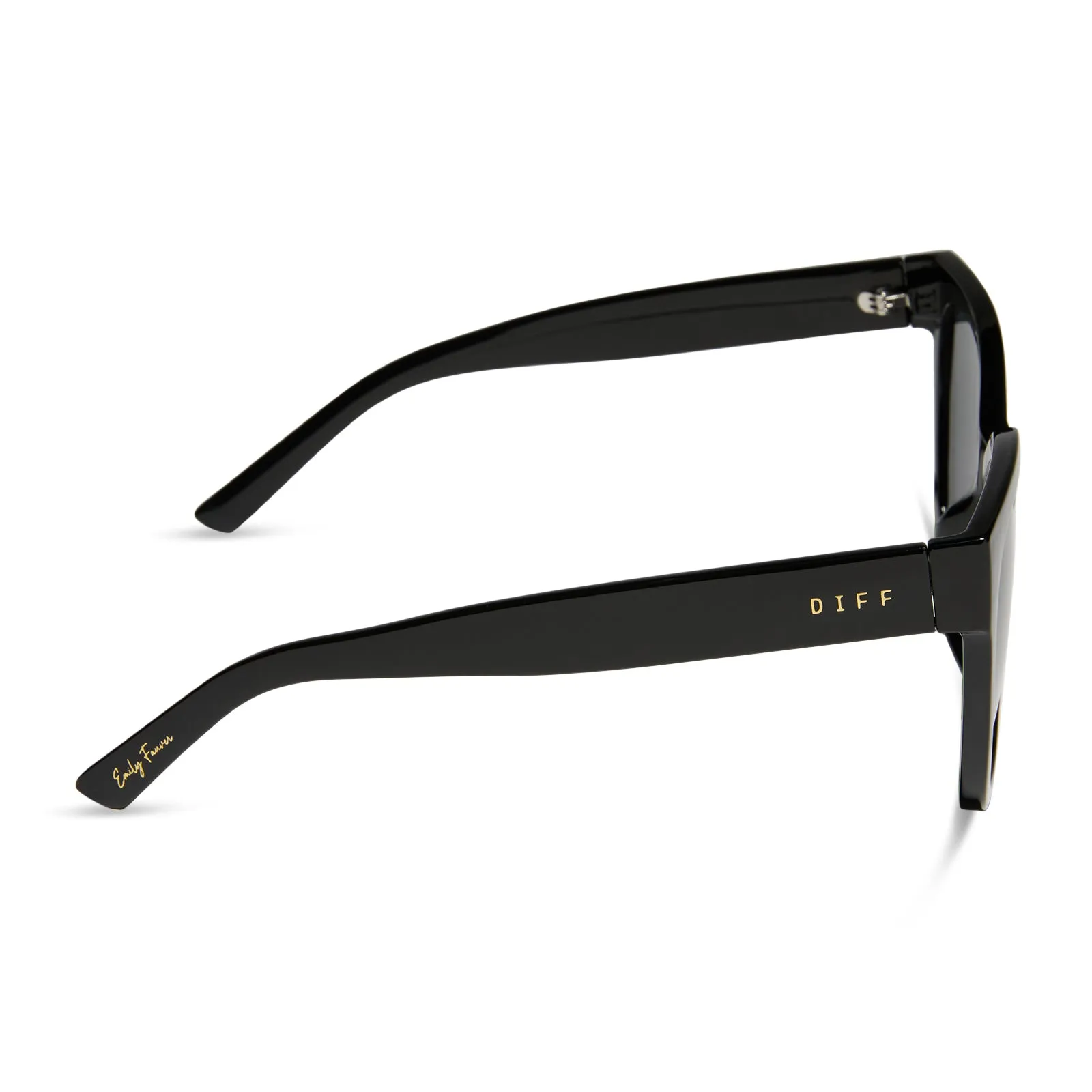 EMILY FAUVER - GOOSE   BLACK   GREY   POLARIZED SUNGLASSES
