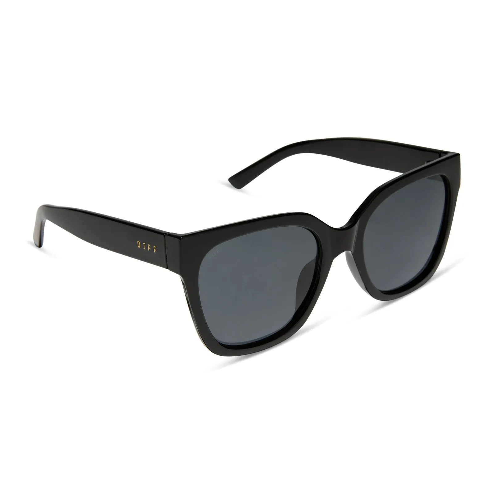 EMILY FAUVER - GOOSE   BLACK   GREY   POLARIZED SUNGLASSES
