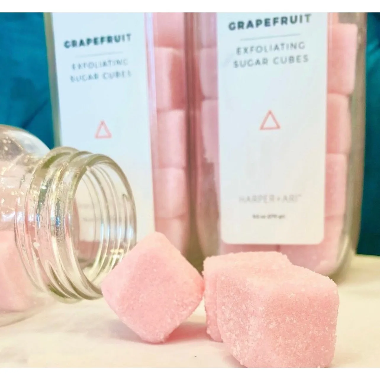 Exfoliating Sugar Cubes 16oz Jar