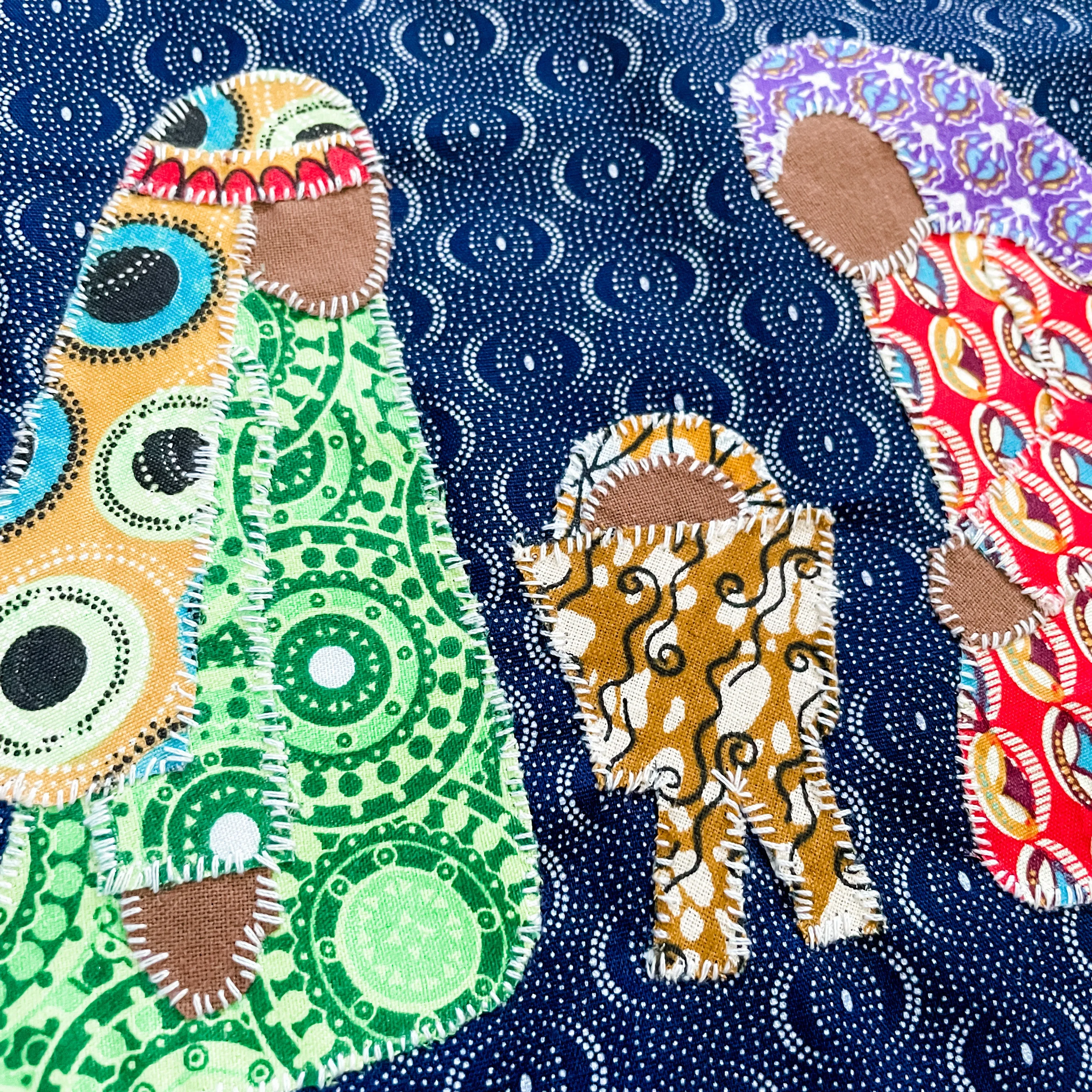 Fabric Nativity