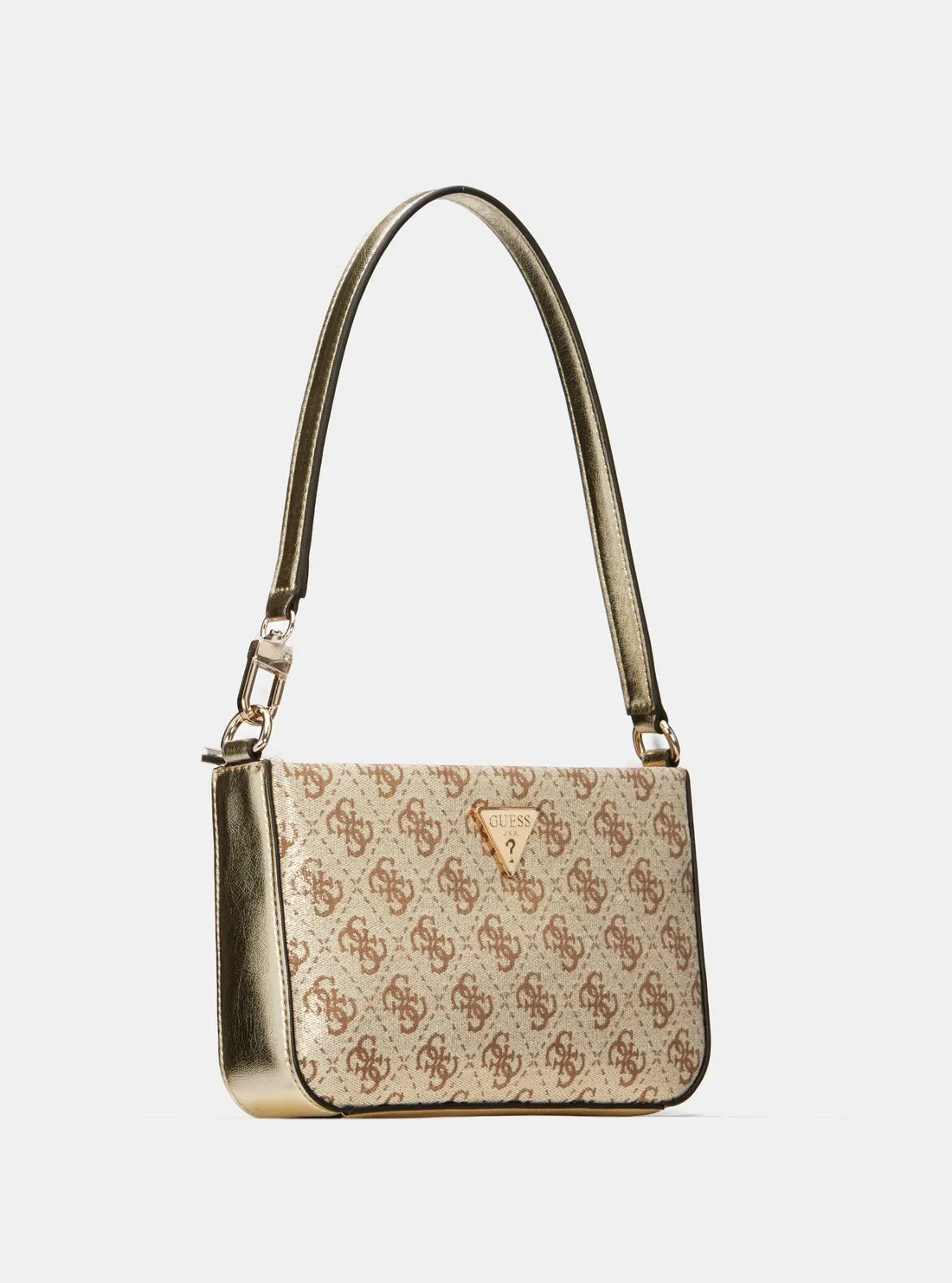 Gold Logo Twiller Mini Shoulder Bag