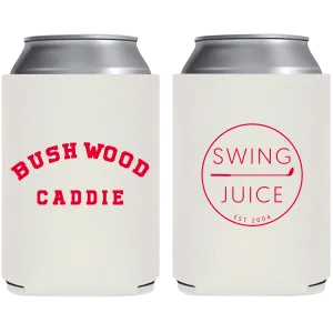 Golf Bushwood Caddie Koozie White O/S