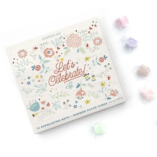 Harper & Ari Celebration Exfoliating Sugar Cube Gift Sets ~ Various Styles