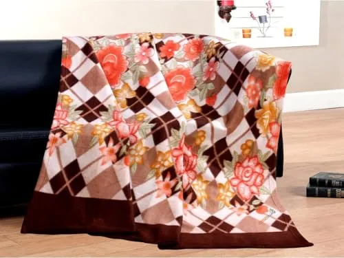 JGD Single Bed Soft Touch Light Weight Polar Fleece Blanket/Warm Bedsheet for Light Winters/Summer/AC Blankets (Set of 6)