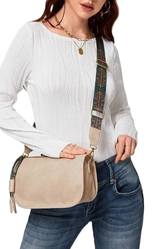 Just What I Need Neutral Shoulder Bag