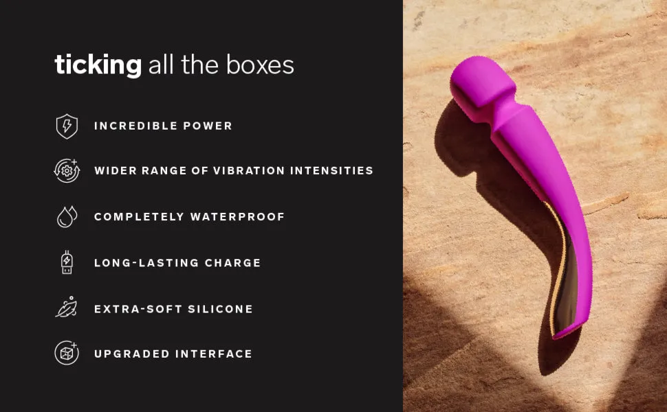 Lelo Smart Wand 2 Med Deep Rose