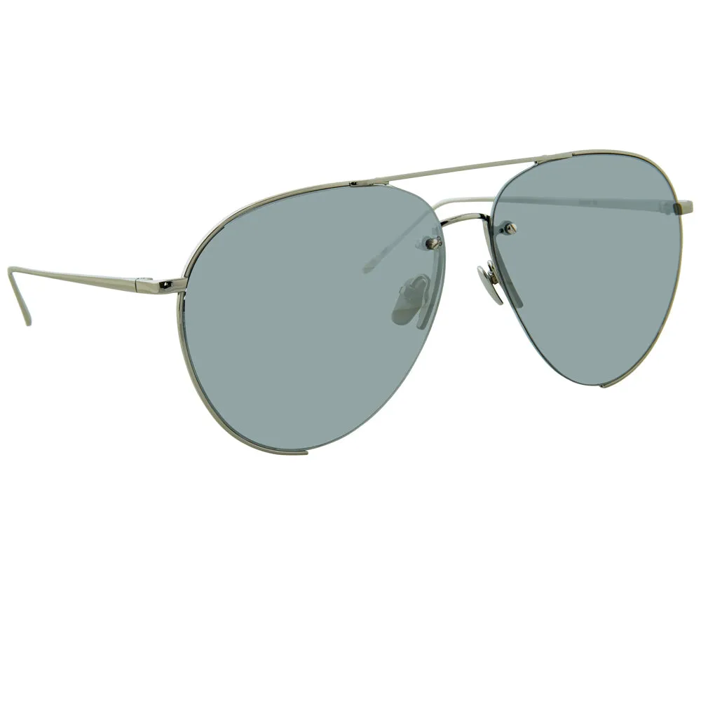 Linda Farrow 624 C2 Aviator Sunglasses