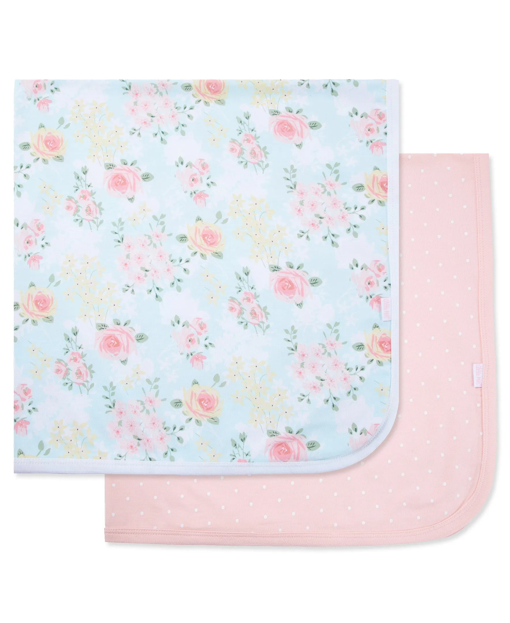 Little Me Meadow Recieving Blankets (2-Pack)