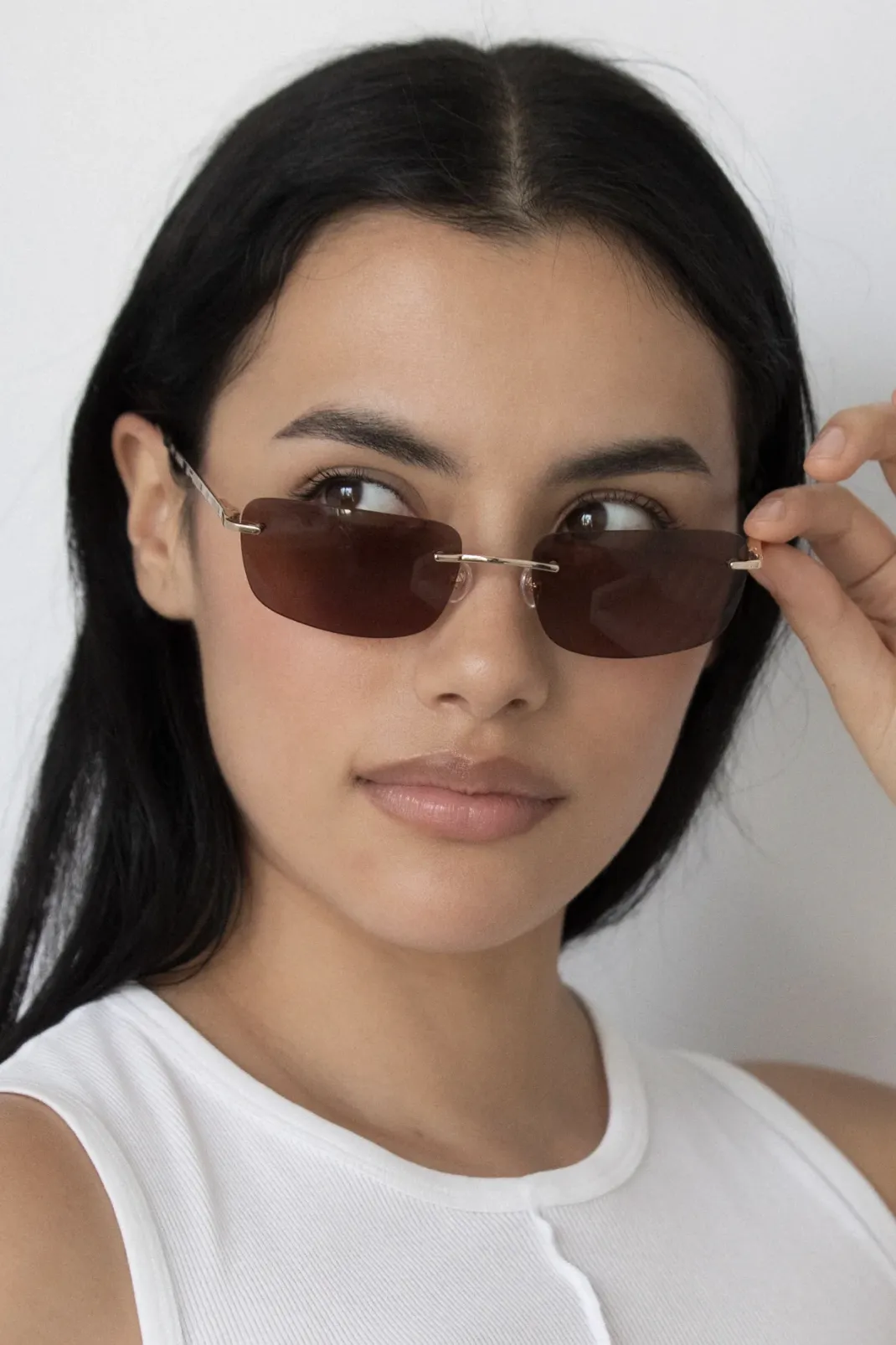 LU GOLDIE PARIS SUNGLASSES - COFFEE
