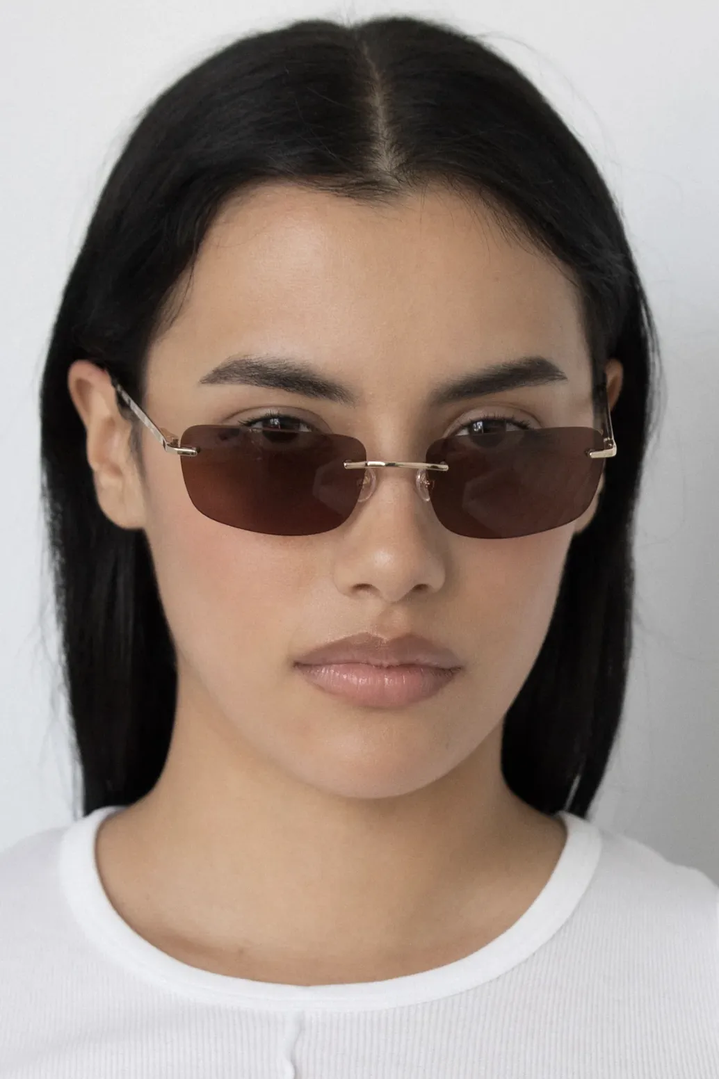 LU GOLDIE PARIS SUNGLASSES - COFFEE