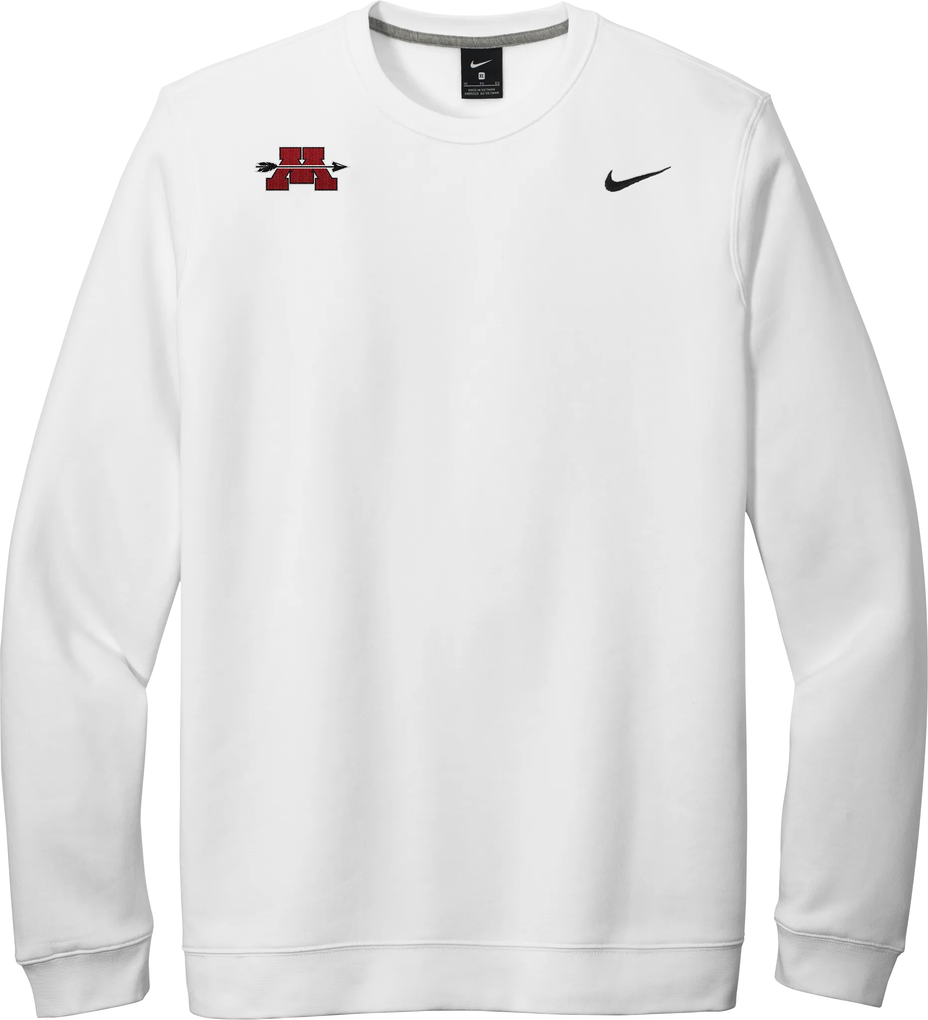 Mercer Arrows Nike Club Fleece Crew