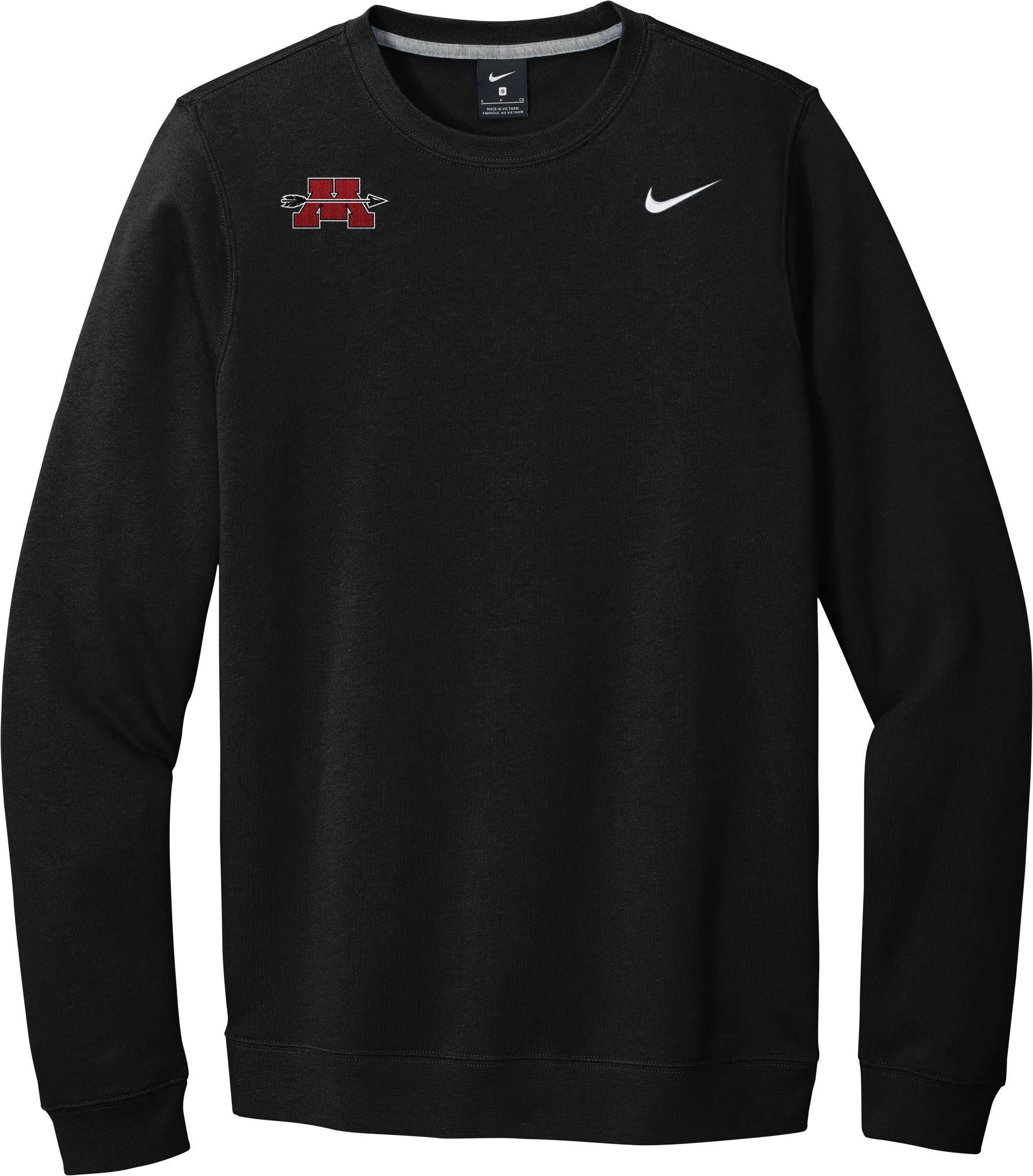 Mercer Arrows Nike Club Fleece Crew