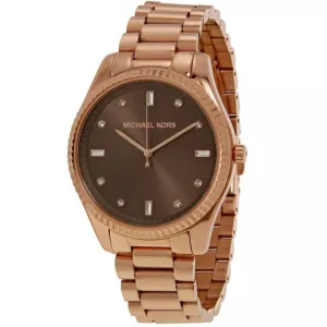 Michael Kors Women's Rose-Tone Blake Grey Dial Watch MK3227