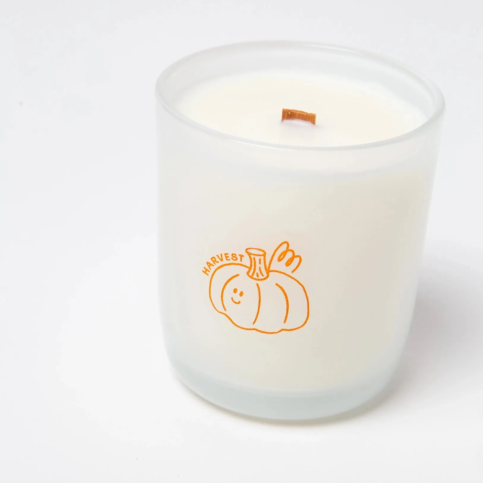 Milk Jar Candle Co Harvest - Orange, Clove & Pumpkin Spice Soy 8oz Candle