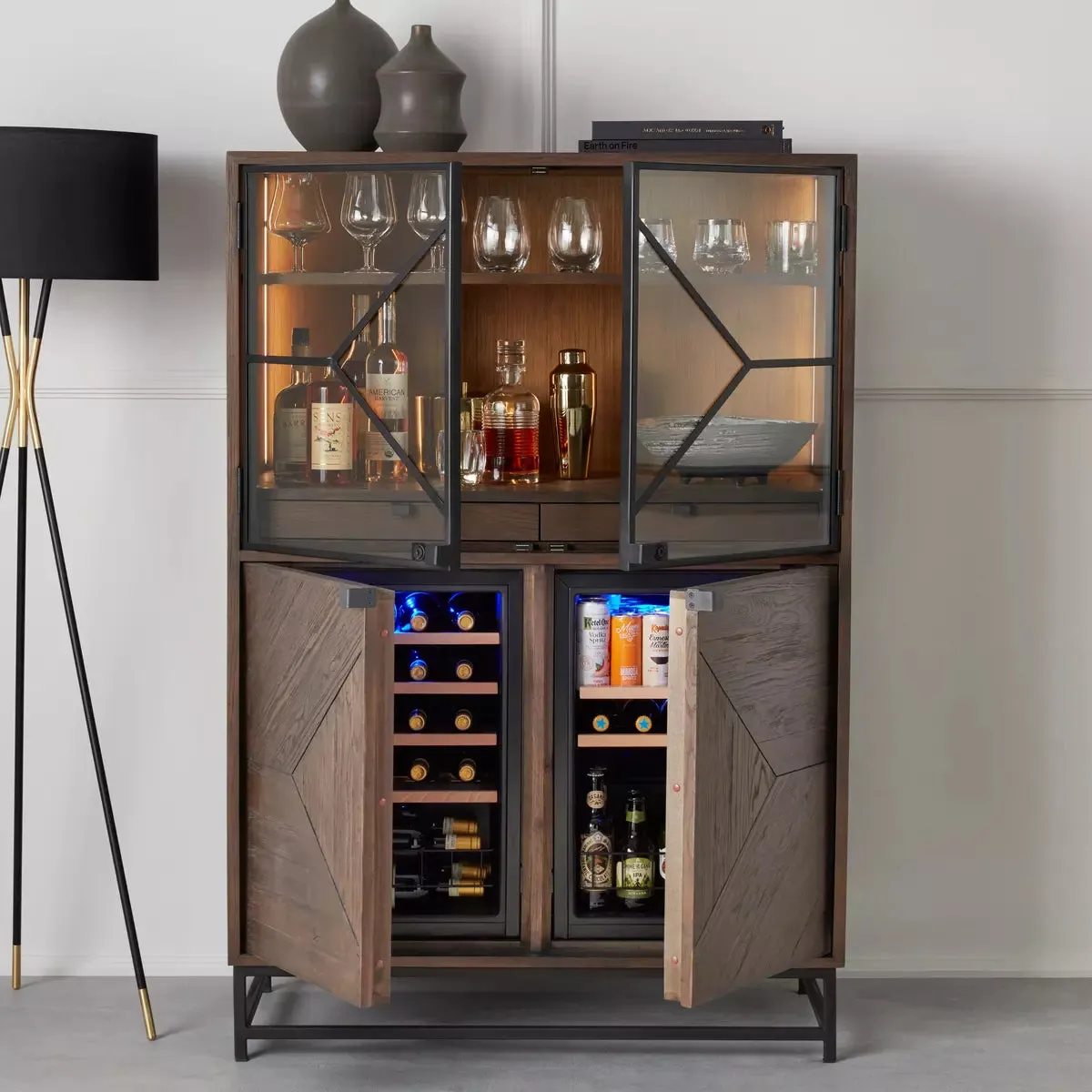 Monterey Bar Cabinet | Wine Enthusiast | 3370403K